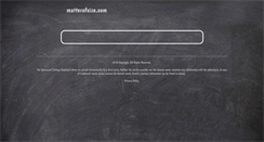 Desktop Screenshot of matterofsize.com